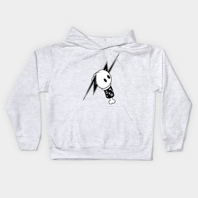 Toon Bolt Kids Hoodie by Woah_Jonny